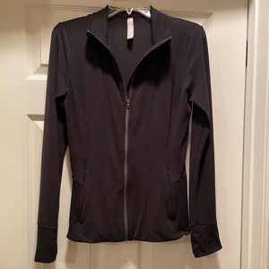 Athleta Black Warm-up Jacket Size Small